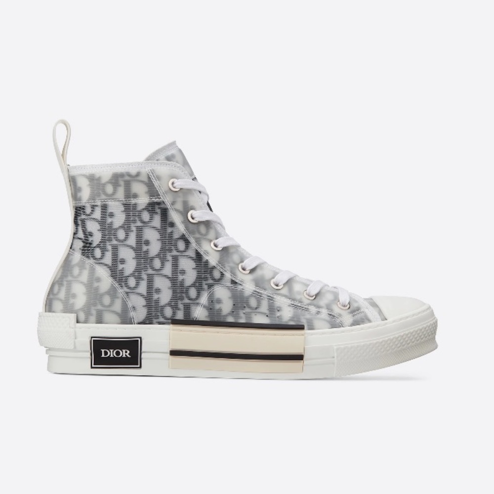 Dior Men’s B23 High Top Oblique Sneakers (EU 44)